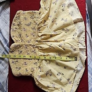 American Eagle Floral Tube Top